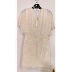 Ali & Jay White Sequin Dress